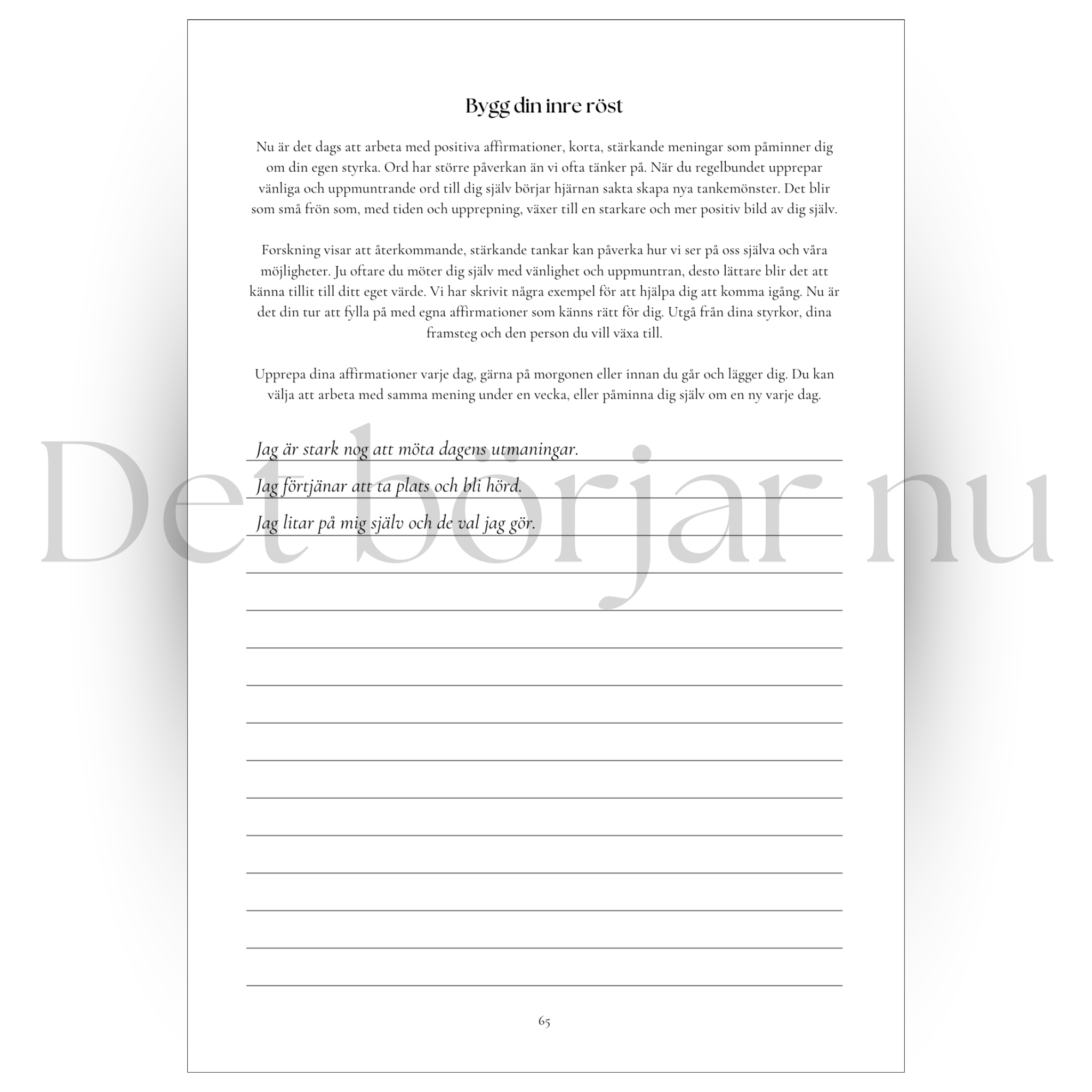 Bli din egen styrka (E-bok)