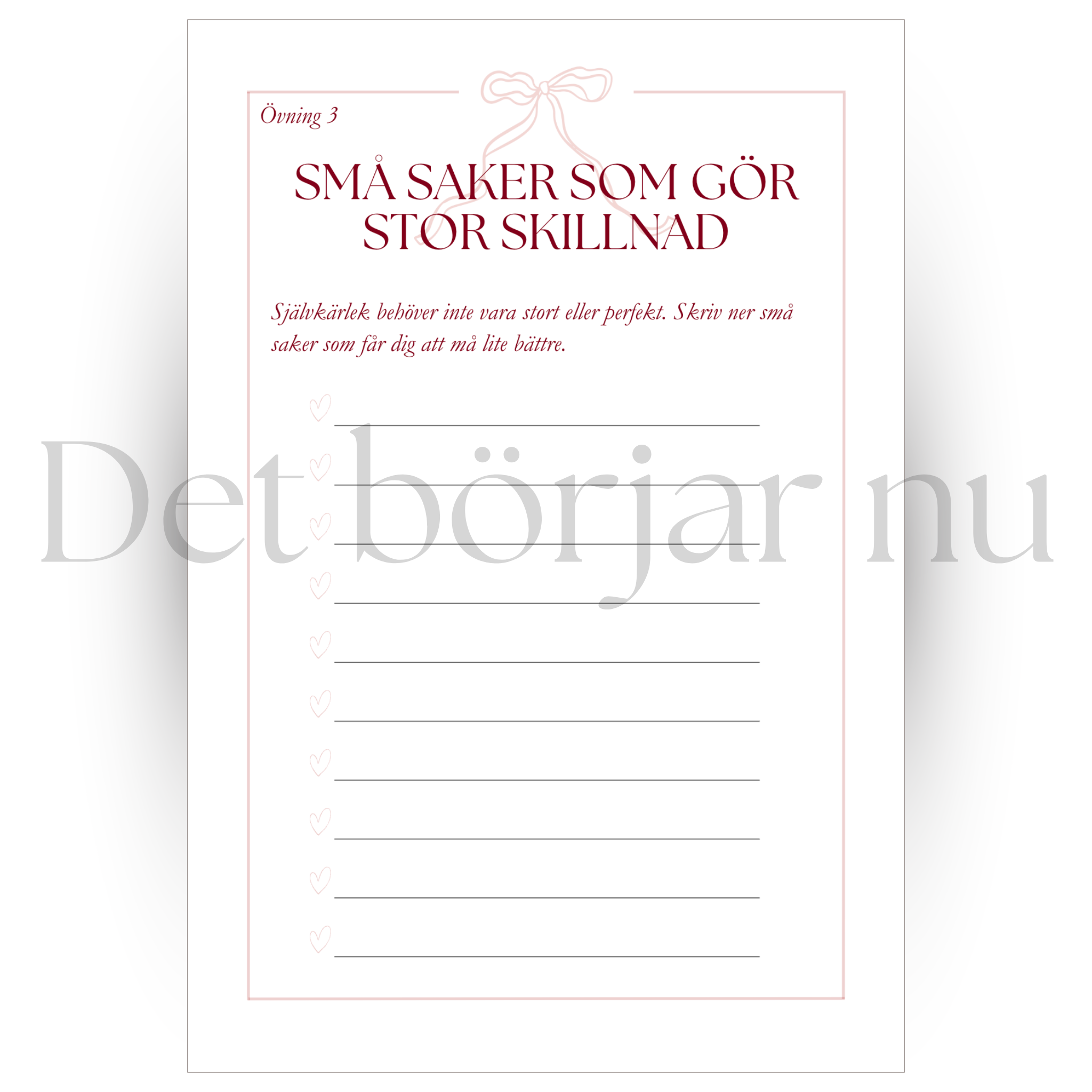 En snäll stund för dig - En liten guide för självkärlek och inre styrka