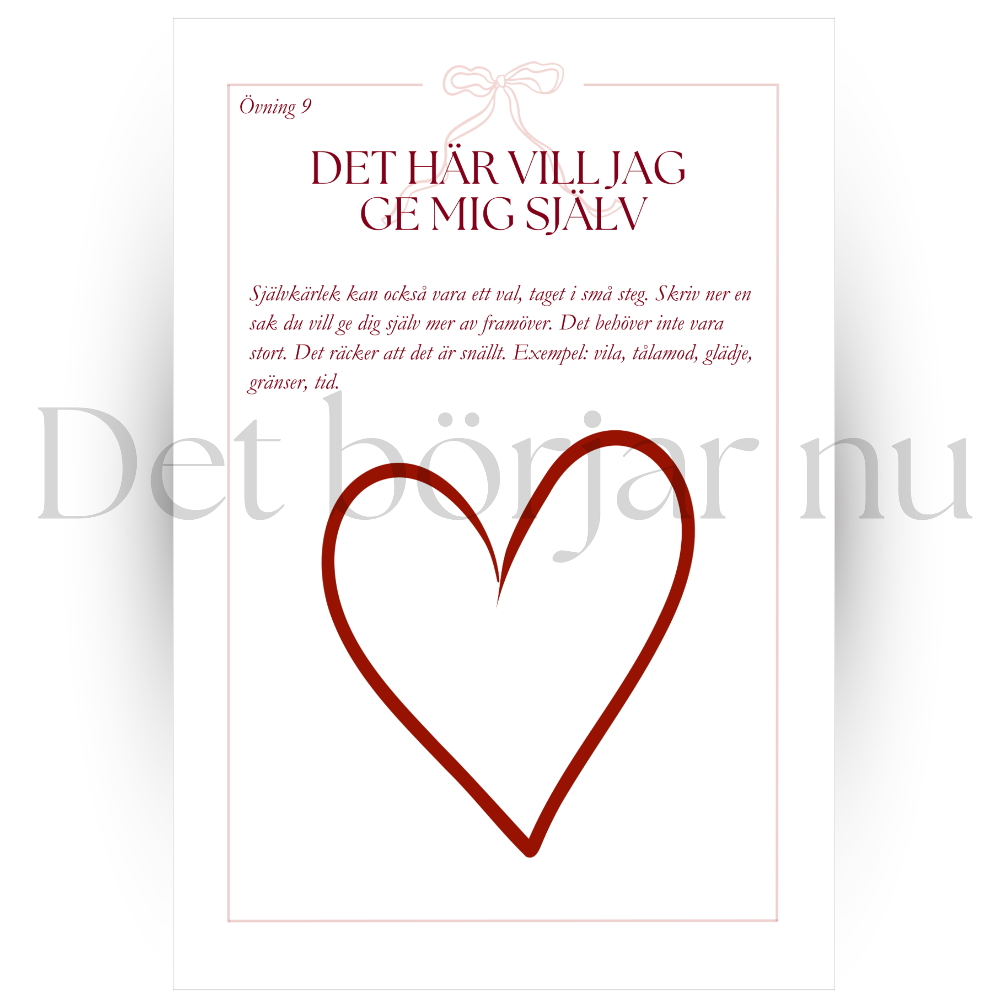 En snäll stund för dig - En liten guide för självkärlek och inre styrka